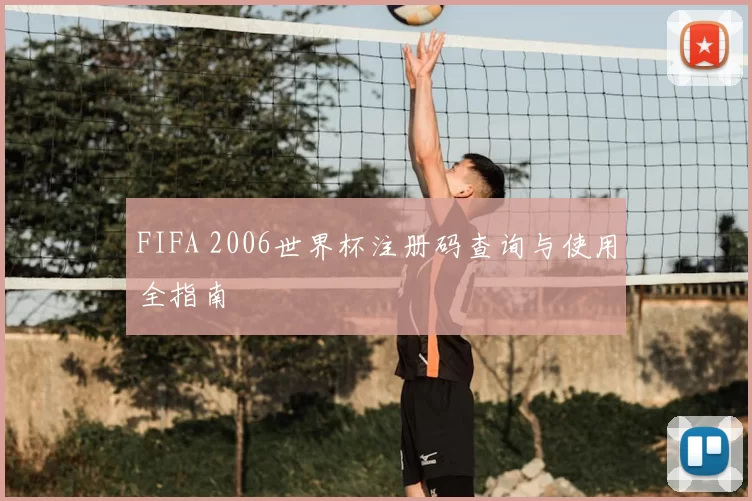 FIFA 2006世界杯注册码查询与使用全指南