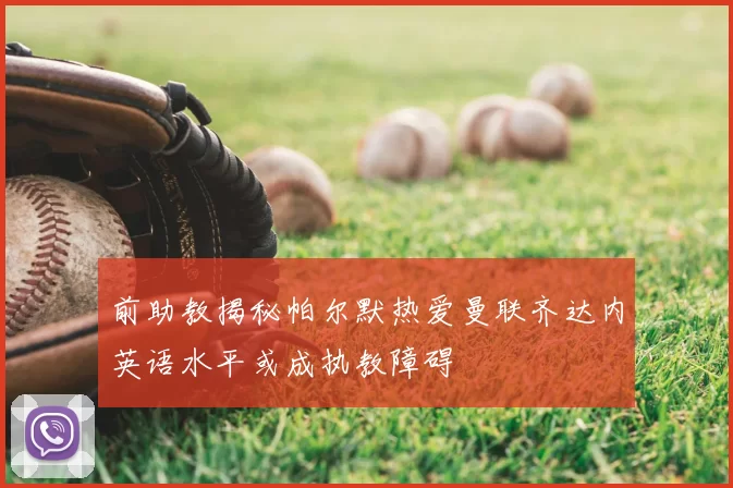 前助教揭秘帕尔默热爱曼联齐达内英语水平或成执教障碍